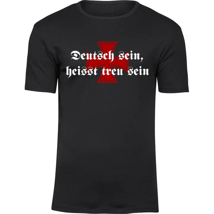 Herren Premium T-Shirt - Deutsch sein, heißt treu sein