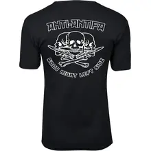 Herren Premium T-Shirt - Anti-Antifa Rückseite