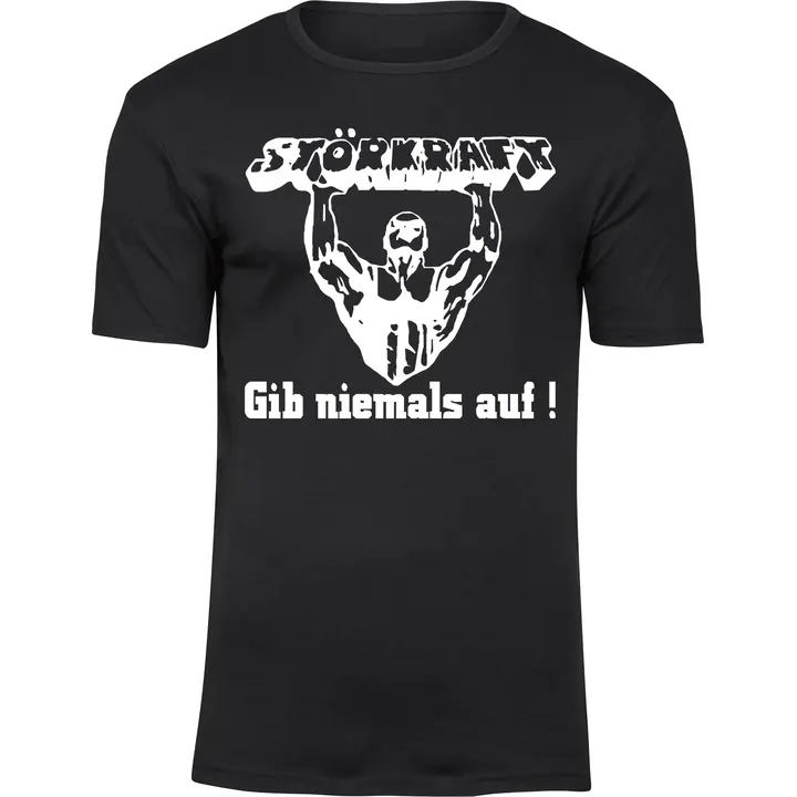 Herren Premium T-Shirt - Störkraft gib niemals auf