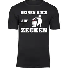 Herren Premium T-Shirt - Keinen Bock auf Zecken Vorderseite