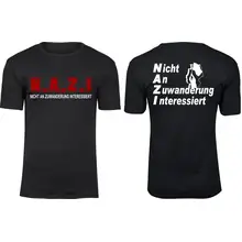 Herren Premium T-Shirt - Nicht an Zuwanderung interessiert, Fahne - gewählte Variante