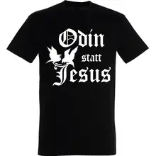 Herren T-Shirt - Odin statt Jesus - gewählte Variante