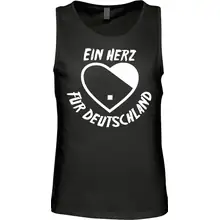 Herren Standard Tanktop - Ein Herz für Deutschland - gewählte Variante