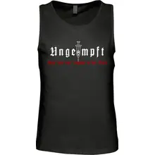 Herren Standard Tanktop - Ungeimpft, Steckt euch eure Impfung in den Arsch Vorderseite