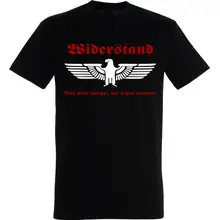Herren T-Shirt - Widerstand, wer nicht kämpft hat verloren Vorderseite