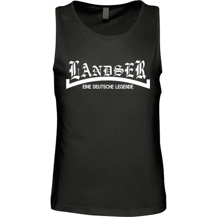 Herren Standard Tanktop - Landser, weiß