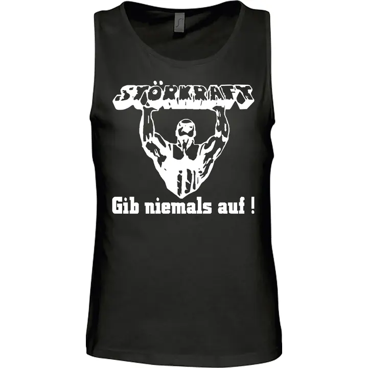 Herren Standard Tanktop - Störkraft gib niemals auf
