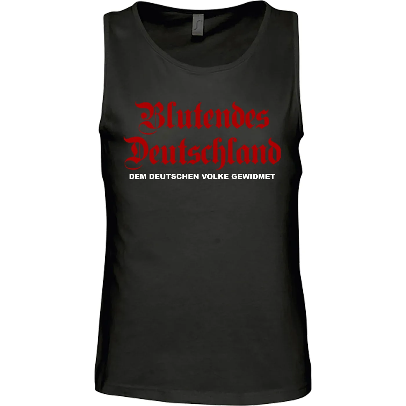 Herren Standard Tanktop - Blutendes Deutschland