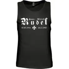Herren Standard Tanktop - Hans Ulrich Rudel, Kreuz - gewählte Variante