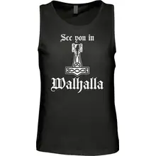 Herren Standard Tanktop - See you in Walhalla Thorhammer - gewählte Variante