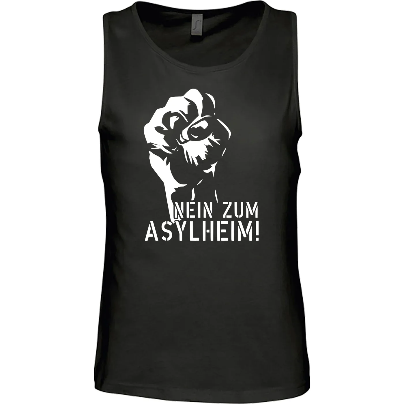 Herren Standard Tanktop - Nein zum Asylheim