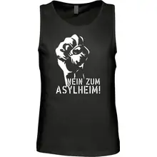 Herren Standard Tanktop - Nein zum Asylheim - gewählte Variante