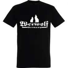 Herren T-Shirt - Werwolf Germany mit Wolf Vorderseite