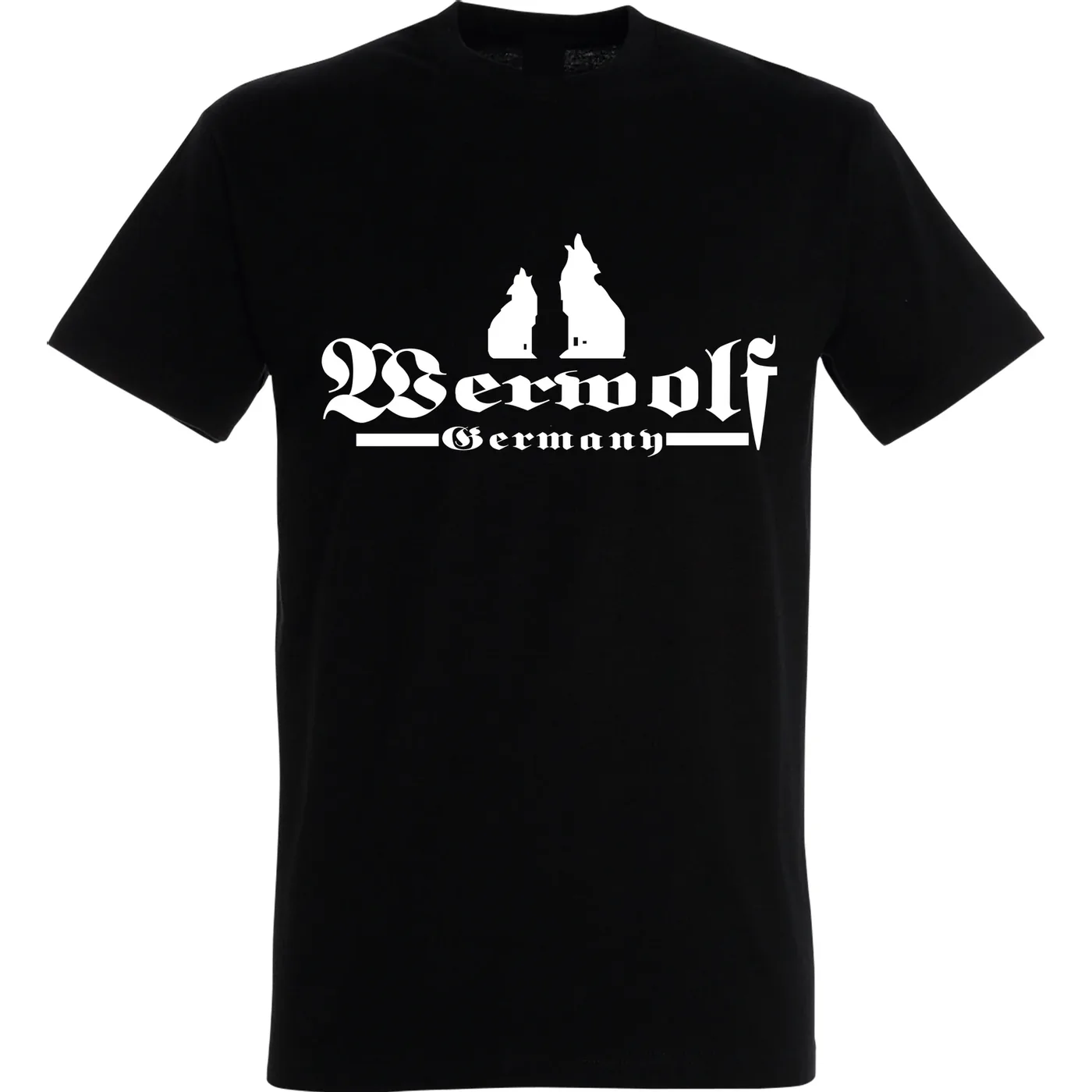 Herren T-Shirt - Werwolf Germany mit Wolf