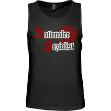 Herren Standard Tanktop - Nationaler Sozialist Vorderseite