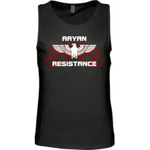 Herren Standard Tanktop - Aryan Resistance Vorderseite
