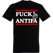Herren T-Shirt - Fuck Antifa Vorderseite