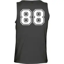 Herren Standard Tanktop - 100% White Rückseite