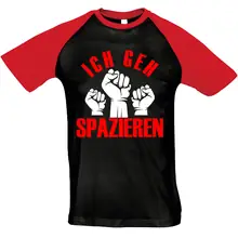 Herren T-Shirt "Bragi" - Ich geh Spazieren Vorderseite