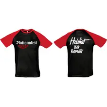Herren T-Shirt "Bragi" - Nationalist für Heimat, Volk und Vaterland Vorder- und Rückseite