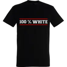 Herren T-Shirt - 100% White Vorderseite