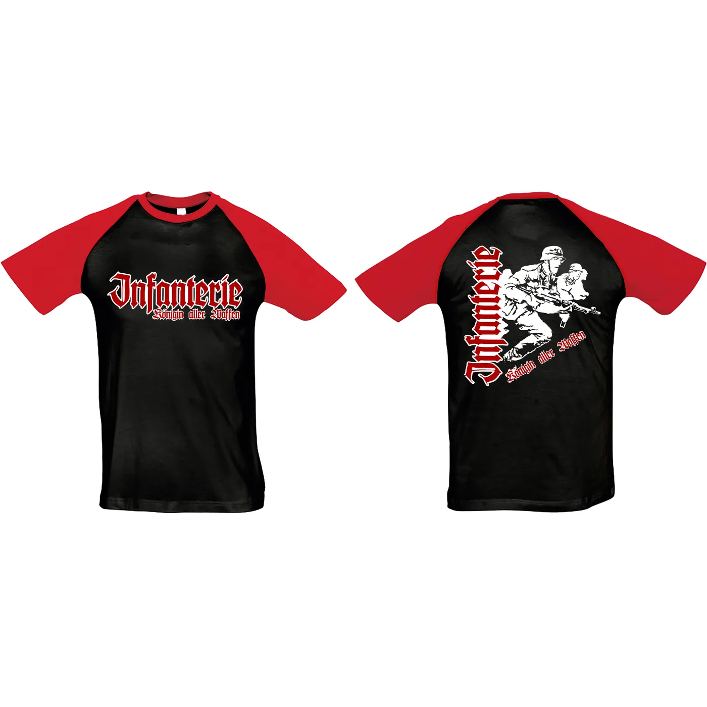 Herren T-Shirt "Bragi" - Infanterie, Königin aller Waffen