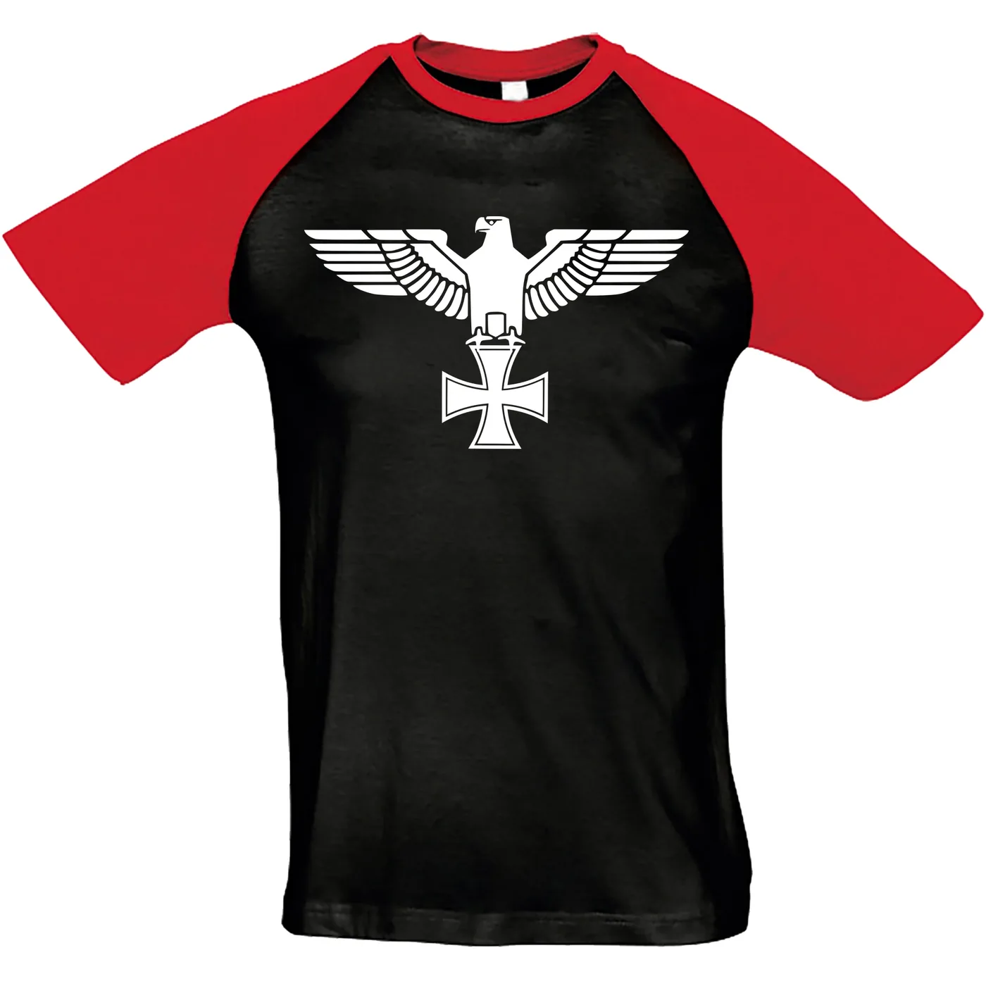 Herren T-Shirt "Bragi" - Adler, Kreuz