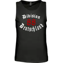 Herren Standard Tanktop - Division 88 Deutschland Vorderseite