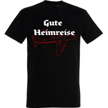 Herren T-Shirt - Gute Heimreise Vorderseite