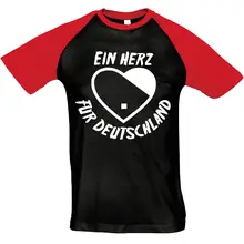 Herren T-Shirt "Bragi" - Ein Herz für Deutschland - gewählte Variante