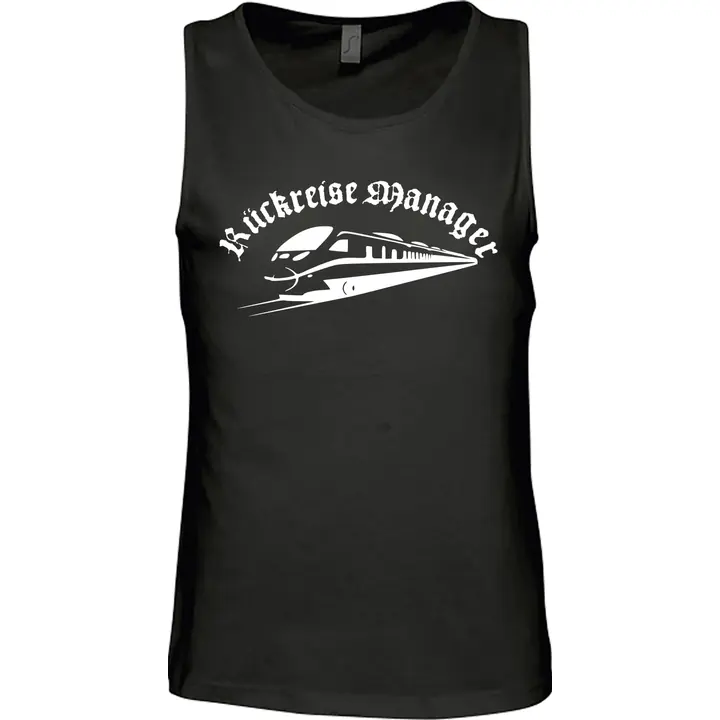 Herren Standard Tanktop - Rückreisemanager