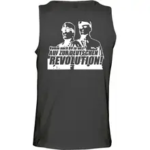 Herren Standard Tanktop - Komm zur Revolution Rückseite