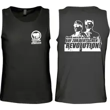 Herren Standard Tanktop - Komm zur Revolution Vorder- und Rückseite