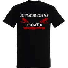 Herren T-Shirt - Überwachungsstaat abschaffen - gewählte Variante