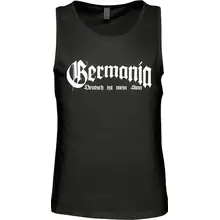 Herren Standard Tanktop - Germania, Deutsch ist mein Sinn Vorderseite
