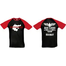 Herren T-Shirt "Bragi" - Aus liebe zur Heimat Vorder- und Rückseite
