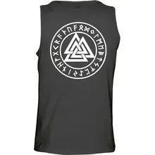 Herren Standard Tanktop - Mein Schwert für Tyr Rückseite