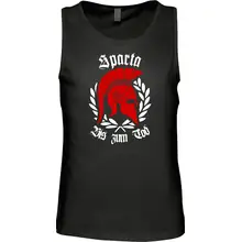 Herren Standard Tanktop - Sparta, bis zum Tod Vorderseite
