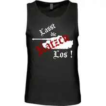 Herren Standard Tanktop - Lasst die Katzen los Vorderseite