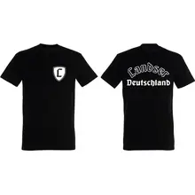 Herren T-Shirt - Landser Deutschland Vorder- und Rückseite