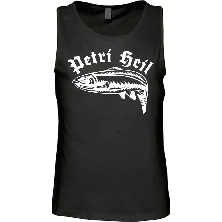 Herren Standard Tanktop - Petri Heil