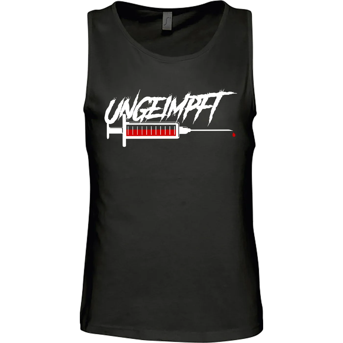 Herren Standard Tanktop - Ungeimpft, Spritze