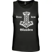 Herren Standard Tanktop - Treu dem Glauben Vorderseite