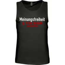 Herren Standard Tanktop - Meinungsfreiheit - gewählte Variante