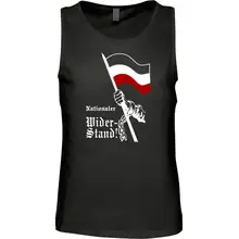 Herren Standard Tanktop - Nationaler Widerstand, Fahne Vorderseite