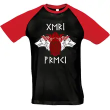 Herren T-Shirt "Bragi" - Geri und Freki Vorderseite