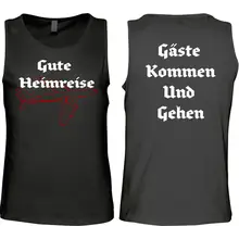 Herren Standard Tanktop - Gute Heimreise - gewählte Variante