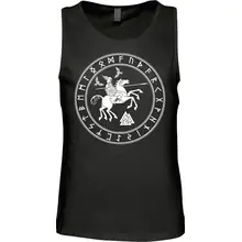 Herren Standard Tanktop - Odin und Sleipnir Vorderseite