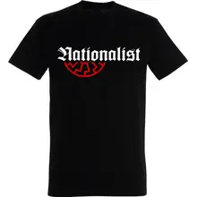 Herren T-Shirt - Nationalist für Heimat, Volk und Vaterland Vorderseite