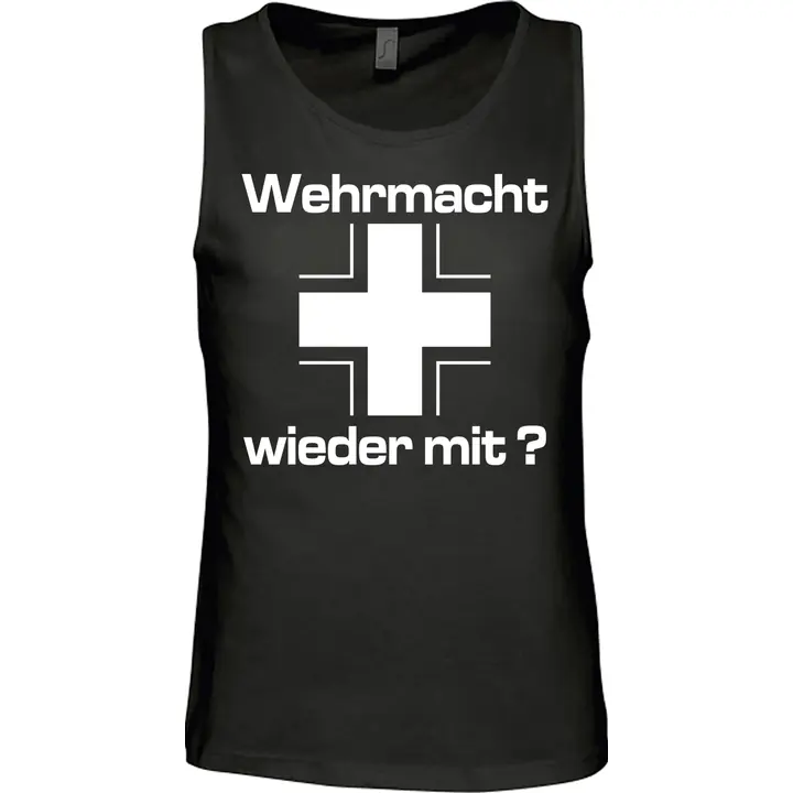 Herren Standard Tanktop - Wehrmacht wieder mit